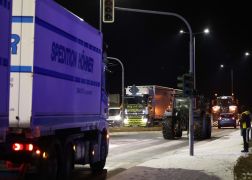 Unangemelde Strassenblockaden In Jena 15